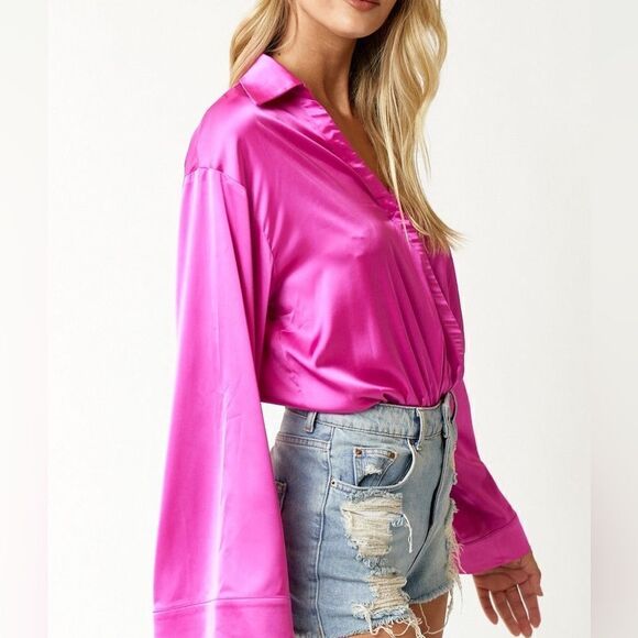 Magenta Bodysuit  - Picture 2 of 3